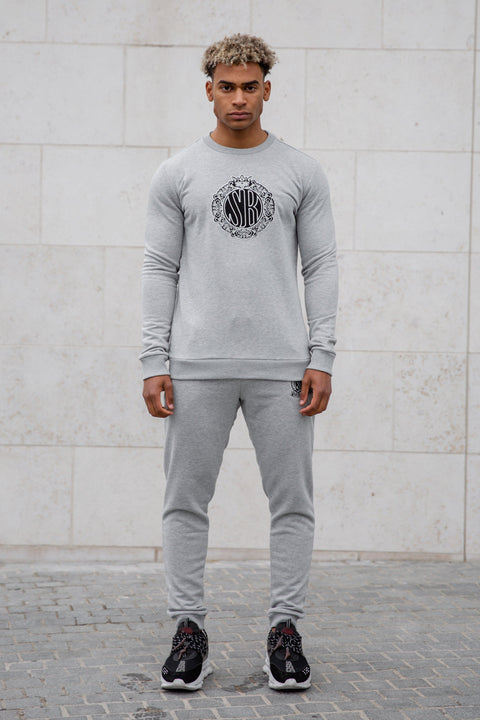 Grey Deluxe Sweatshirt - Serious Royalty