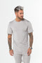 Silver Marl T-shirt Twin set Top - Serious Royalty